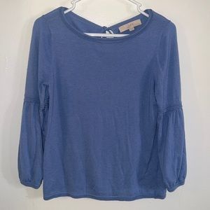 Loft Small Bell sleeve Top (S)